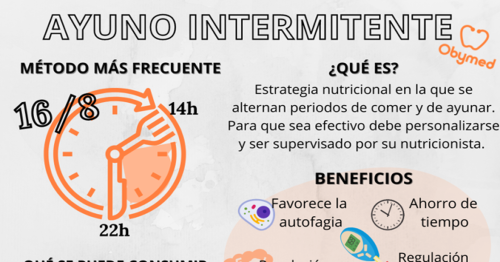 Ayuno intermitente: Adelgazamiento y salud celular