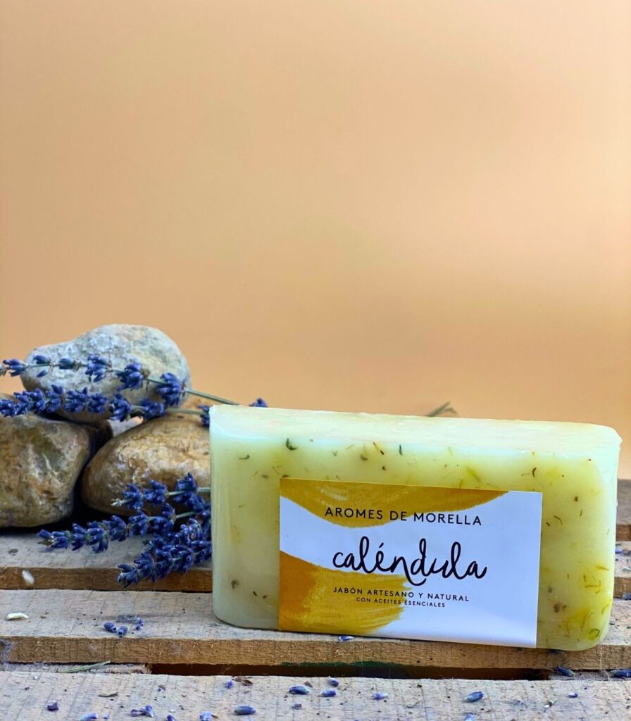 Caléndula: Jabón natural para pieles sensibles