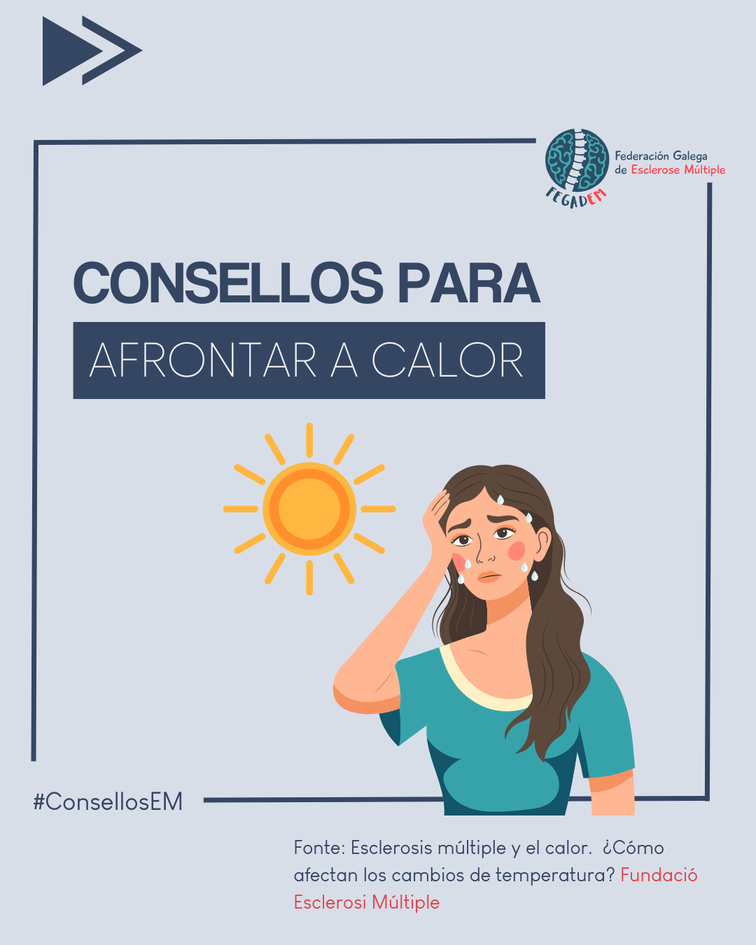 Calor: Enemigo silencioso de la esclerosis múltiple