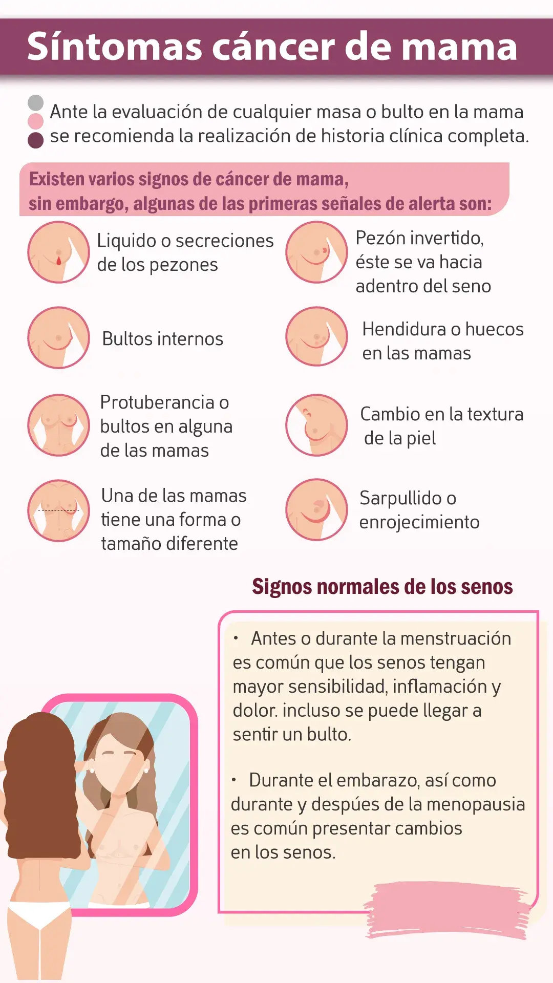 Cáncer de mama inflamatorio: síntomas y detección temprana