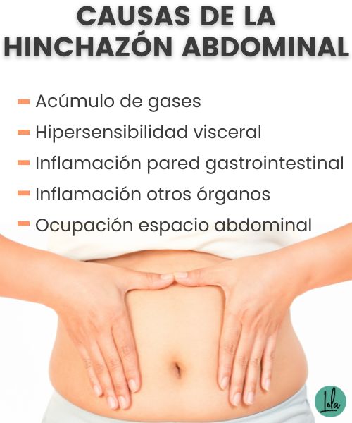Distensión abdominal: causas y cuándo consultar