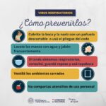 Enfermedades respiratorias: prevención y contagio