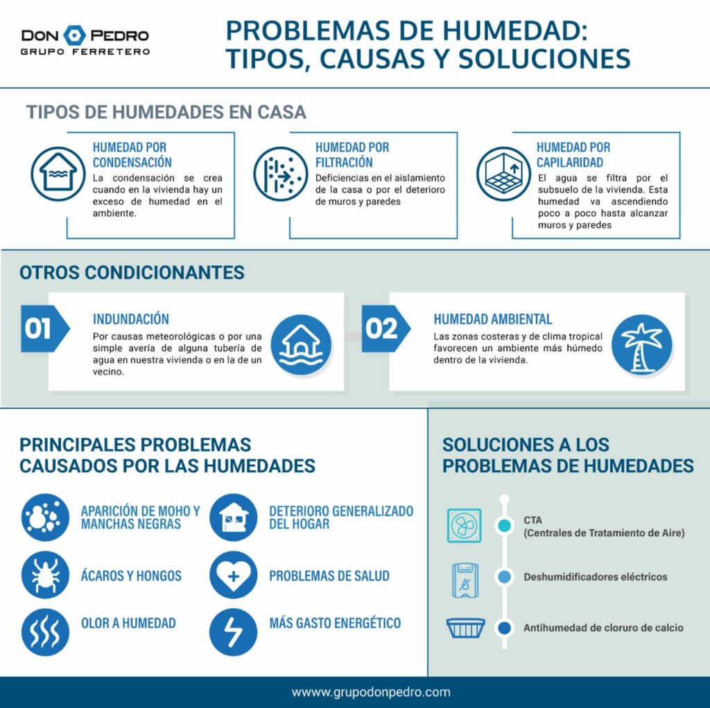 Humedad: Guía para controlarla y prevenirla