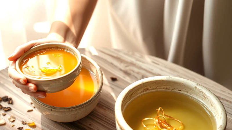 Calma y cuidado personal en un espacio sereno