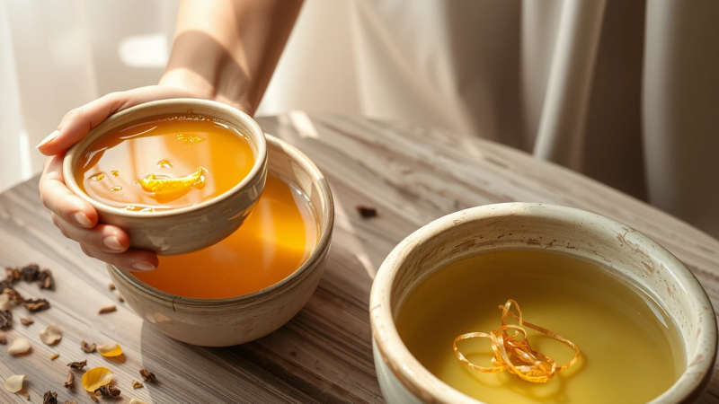 Calma y cuidado personal en un espacio sereno