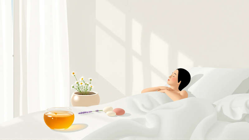 Calma serena y acogedora en ambiente natural