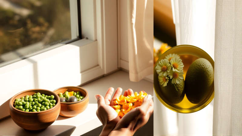 Paz y cuidado natural en un hogar