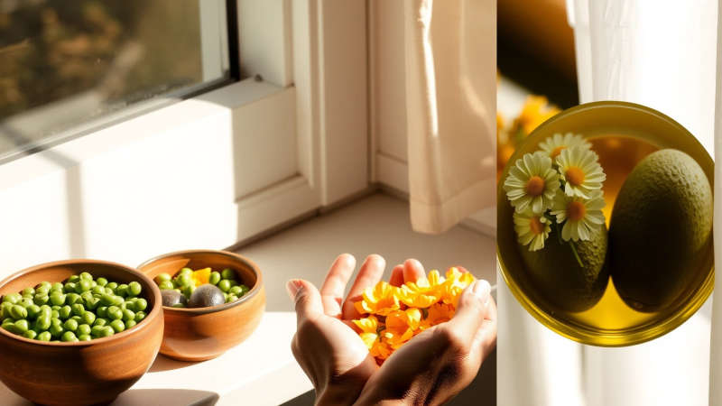 Paz y cuidado natural en un hogar