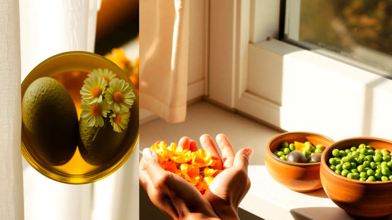 Paz y cuidado natural en un hogar