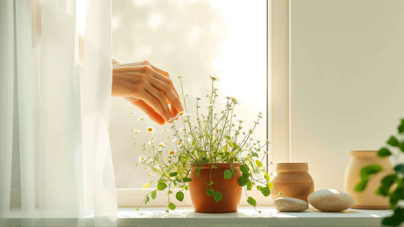 Serenidad natural y bienestar se transmiten