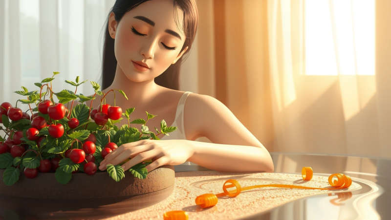 Paz y armonía en un jardín interior