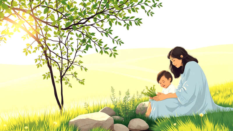 Paz y armonía en la naturaleza