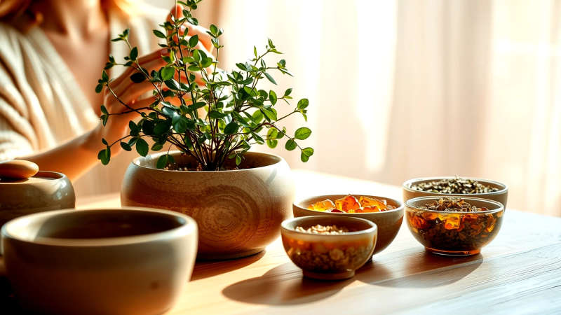 Calma y belleza natural en armonía