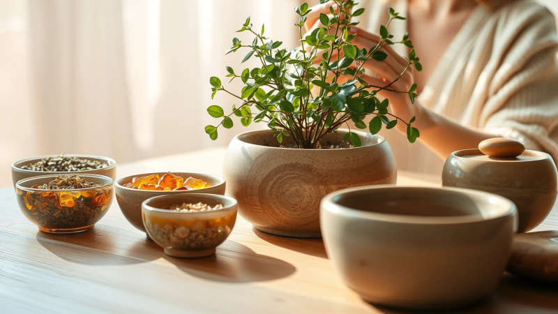 Calma y belleza natural en armonía