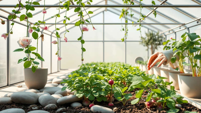 Paz y frescura vegetal en armonía