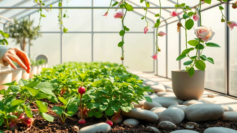 Paz y frescura vegetal en armonía