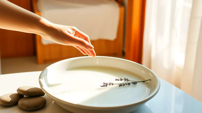 Paz y serenidad en un ritual simple