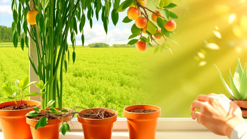 Un jardín sereno irradia calma y vida