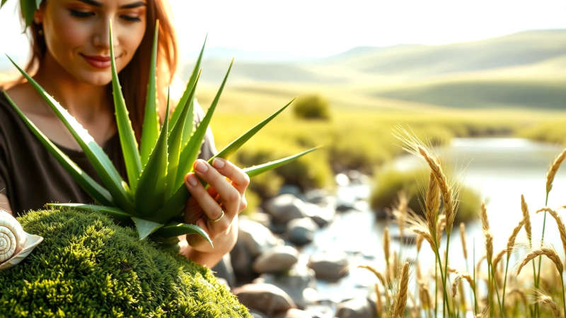 Paz y renovación en un paisaje sereno