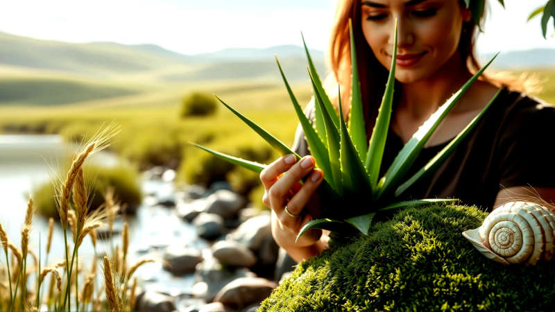 Paz y renovación en un paisaje sereno