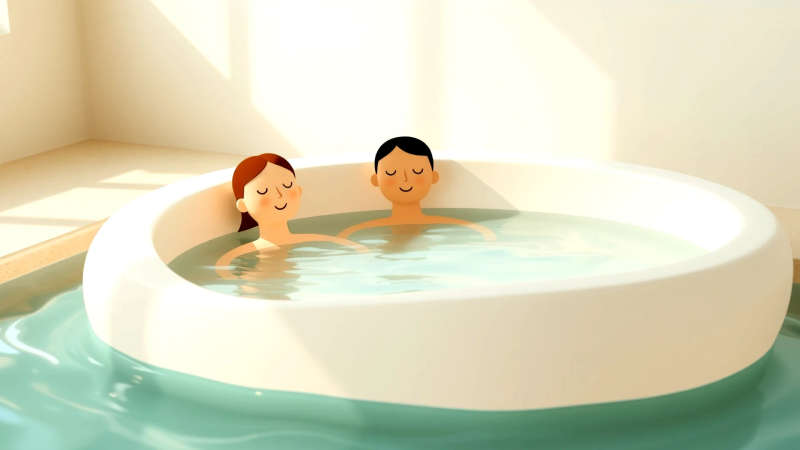 Tranquilidad serena y bienestar natural