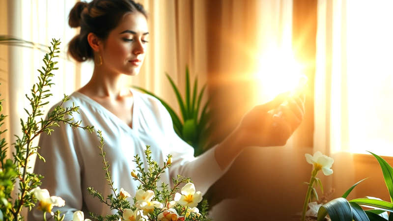 Serenidad y cuidado natural en un oasis