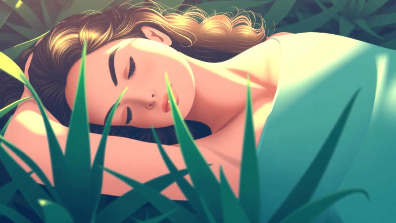 Serenidad natural en una imagen impecable