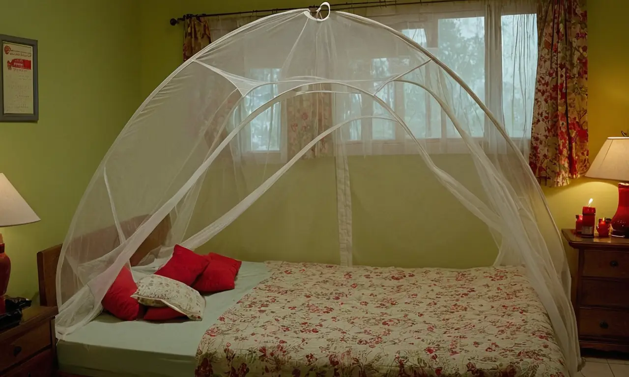 Preparativos para una noche libre de mosquitos