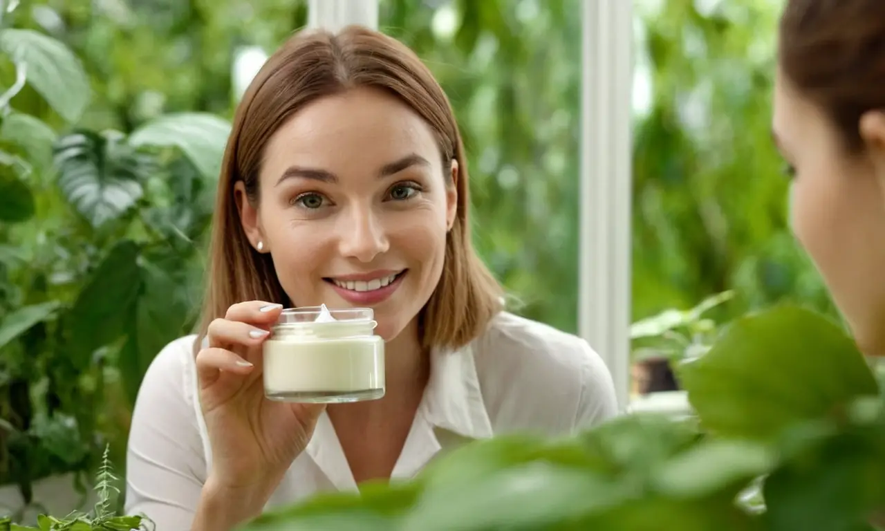 Una mujer busca alternativas naturales ante los riesgos de la cosmética