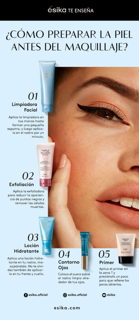 Limpieza facial: Prepara tu piel para un maquillaje perfecto