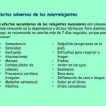 Relajantes Musculares: Tipos, Usos y Riesgos