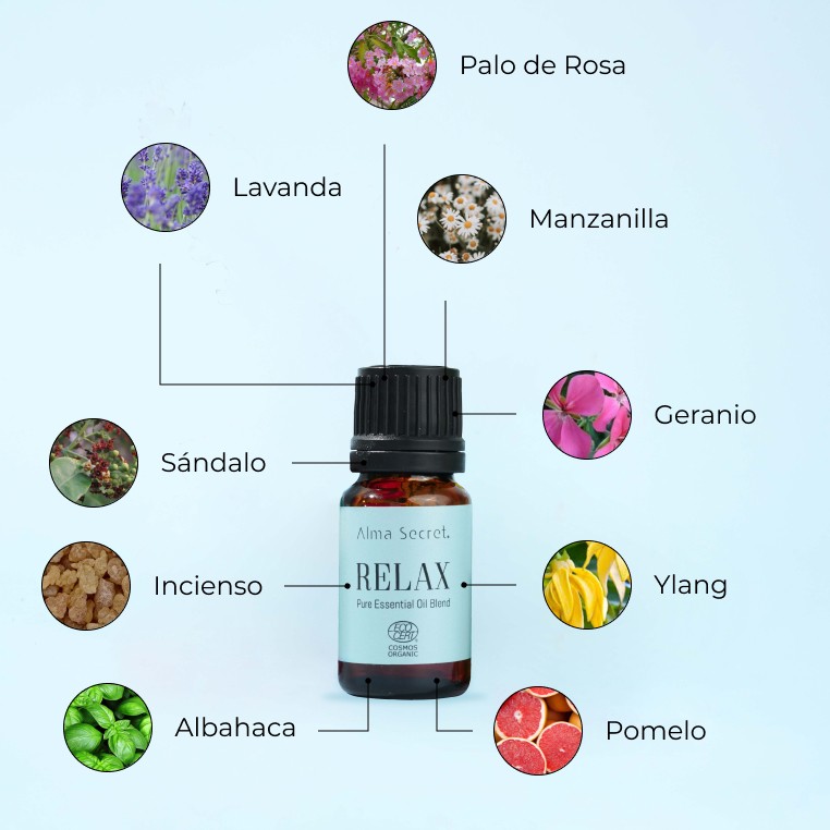 Relax: Aceite esencial para combatir estrés y ansiedad